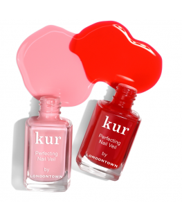 kur Perfecting Nail Veils 7 Sheer Cherry Blossom Pink LONDONTOWN - 2